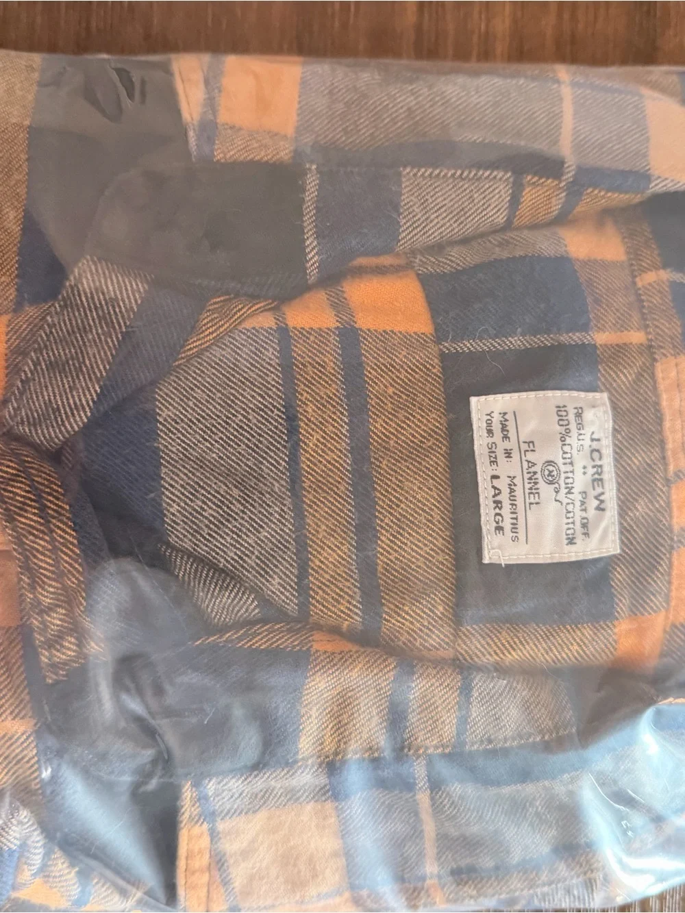 J. Crew Yellow & Navy Plaid Button-Down Shirt
